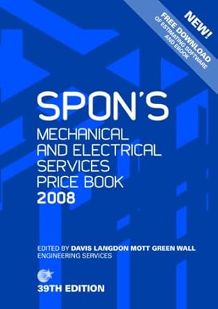 spons mechanical and electrical services price book 2008 1st edition davis langdon mott green wall