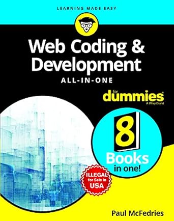 web coding and development all in one for dummies 1st edition paul mcfedries 8126576014, 978-8126576012