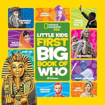 national geographic little kids first big book of who 1st edition jill esbaum 1426319177, 978-1426319174