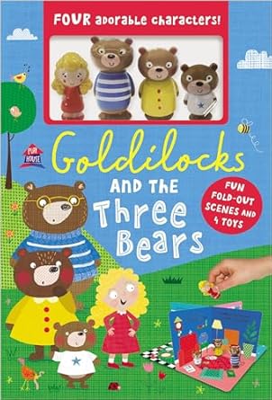 goldilocks and the three bears 1st edition make believe ideas ltd ,clare fennell 1789470641, 978-1789470642