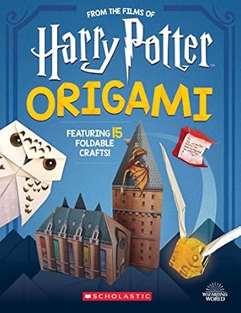 harry potter origami volume 1 1st edition scholastic 1338322966, 978-1338322965