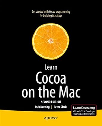 learn cocoa on the mac 1st edition jack nutting ,peter clark 1430245425, 978-1430245421