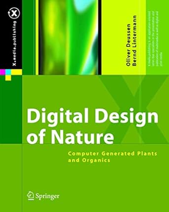 digital design of nature computer generated plants and organics 2005th edition oliver deussen ,bernd