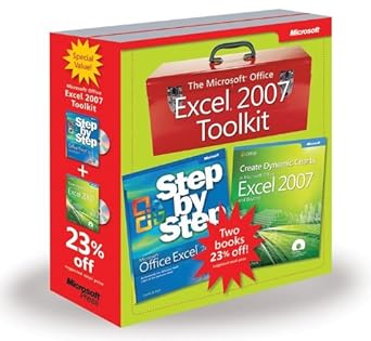 the microsoft office excel 2007 toolkit microsoft office excel 2007 step by step and create dynamic charts in