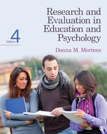 research and evaluation in education and psychology integrating diversity with quantitative qualitative and