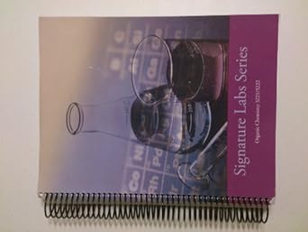 signature lab series organic chemistry 1st edition manivre 0495837636, 978-0495837633