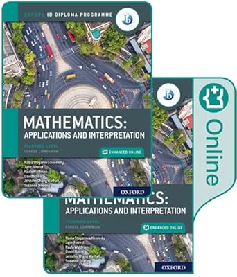 oxford ib diploma programme ib mathematics applications and interpretation standard level print and enhanced