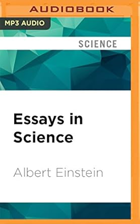essays in science 1st edition albert einstein ,mark turetsky 1536645214, 978-1536645217