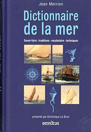dictionnaire de la mer 1st edition jean merrien ,bernard duval 225811327x, 978-2258113275