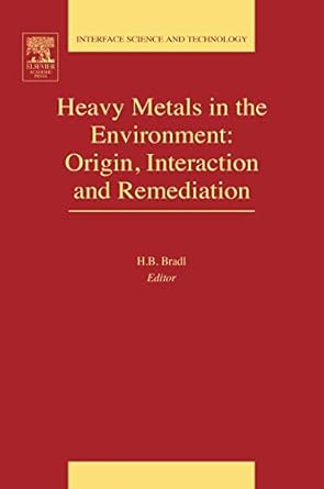 heavy metals in the environment origin interaction and remediation 1st edition heike bradl 0120883813,