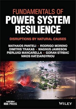 fundamentals of power system resilience disruptions by natural causes 1st edition mathaios panteli ,rodrigo