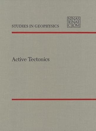 active tectonics impact on society 1st edition national research council ,division on engineering and