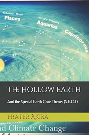 the hollow earth and the special earth core theory 1st edition frst frater akiba 171810040x, 978-1718100404