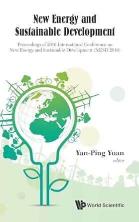 new energy and sustainable development proceedings of 2016 international conference on new energy and