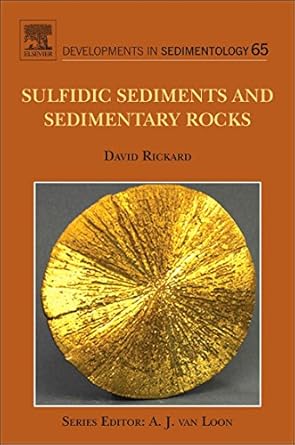 sulfidic sediments and sedimentary rocks 1st edition david rickard 0444529896, 978-0444529893