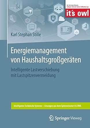 energiemanagement von haushaltsgrossgeraten intelligente lastverschiebung mit lastspitzenvermeidung 1st