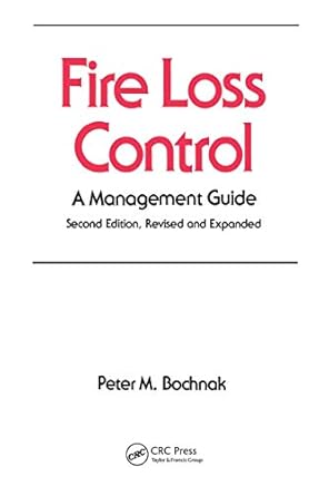fire loss control a management guide 1st edition p m bochnak 0076007626, 978-0076007622