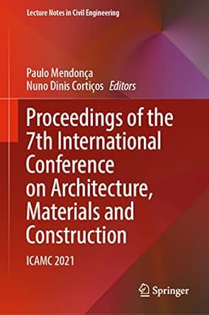 proceedings of the 7th international conference on architecture materials and construction icamc 2021 1st