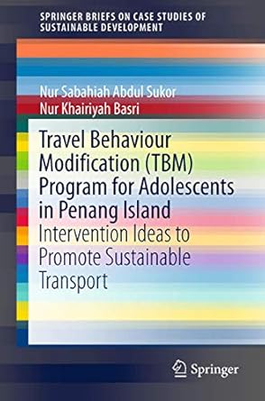 travel behaviour modification program for adolescents in penang island intervention ideas to promote