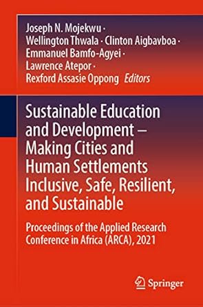 sustainable education and development making cities and human settlements inclusive safe resilient and