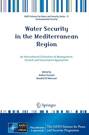 water security in the mediterranean region an international evaluation of management control and governance