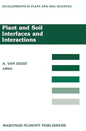 plant and soil interfaces and interactions proceedings of the international symposium plant and soil