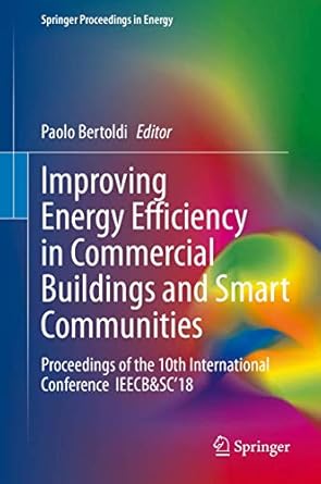 improving energy efficiency in commercial buildings and smart communities proceedings of the 10th