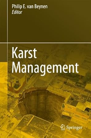 karst management 1st edition philip e van beynen 9400712065, 978-9400712065