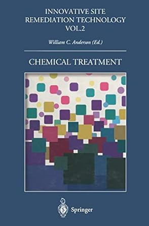 chemical treatment 1st edition william c anderson 3662224178, 978-3662224175