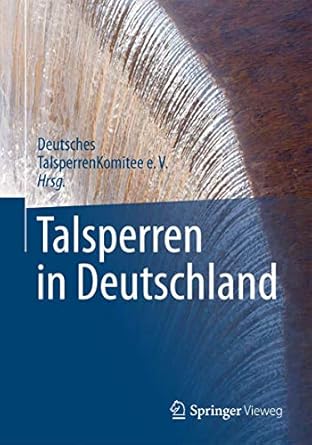 talsperren in deutschland 1st edition dtk 3834814474, 978-3834814470