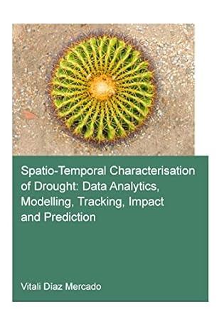 spatio temporal characterisation of drought data analytics modelling tracking impact and prediction 1st