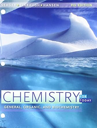 bundle chemistry for today general organic and biochemistry loose leaf version 9th + owlv2 with mindtap