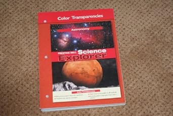 color transparencies for astronomy 1st edition pearson education 0131258788, 978-0131258785