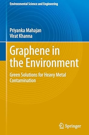 graphene in the environment green solutions for heavy metal contamination 1st edition priyanka mahajan ,virat