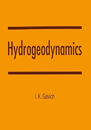 hydrogeodynamics 1st edition i k gavich 905410175x, 978-9054101758