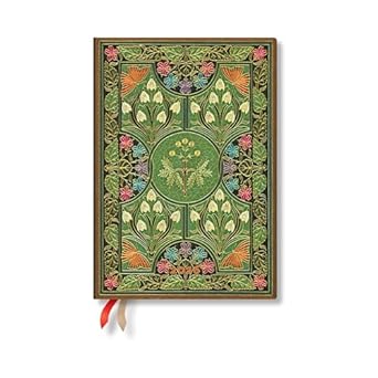 paperblanks 2026 poetry in bloom poetry in bloom 12 month planner midi horizontal elastic band 160 pg 100 gsm