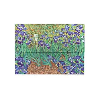 van goghs irises document folder the j paul getty museum collection by paperblanks van gogh s irises van gogh