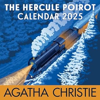 agatha christies hercule poirot calendar 2025 celebrating the worlds greatest detective with stunning new
