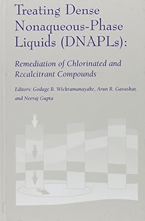 treating dense nonaqueous phase liquids second international conference on remediation of chlorinated and