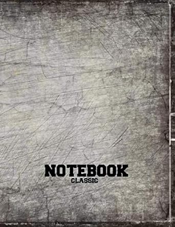 notebook classic lined notebook journal 100 pages aged wood cover book journal 1st edition ali journal