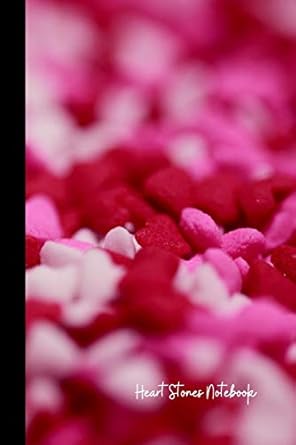 heart stones notebook small lined stone notebook / travel journal to write in 1st edition maybe another rock