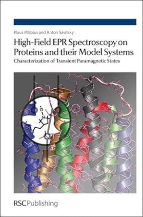 high field epr spectroscopy on proteins and their model systems characterization of transient paramagnetic