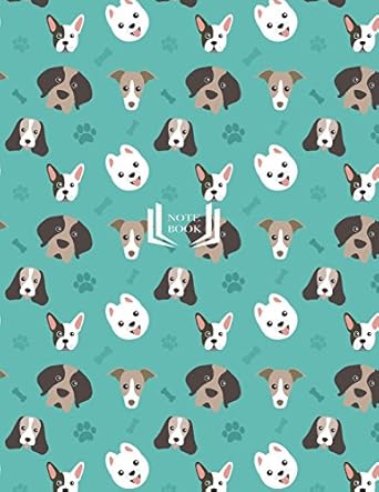 notebook love dog cover and dot pages extra large inches 110 pages notebooks and journals inches 110 pages