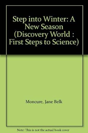 step into winter a new season 1st edition jane belk moncure 0516481274, 978-0516481272