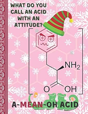 what do you call an acid with an attitude a mean oh acid pun breaking funny science notebook a great gift for