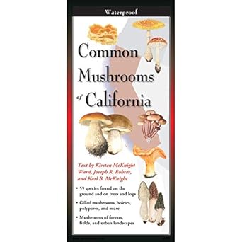 common mushrooms of california 1st edition kirsten mcknight ward ,r rohrer joseph ,b mcknight karl