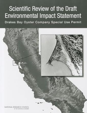 scientific review of the draft environmental impact statement drakes bay oyster company special use permit
