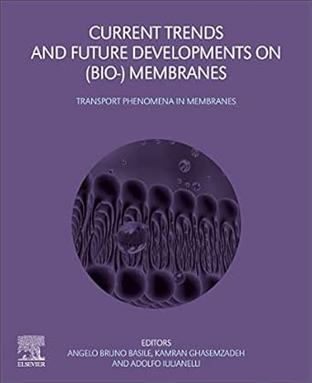 current trends and future developments on membranes transport phenomena in membranes 1st edition angelo