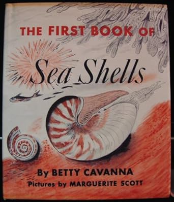 seashells 1st edition betty cavanna 0851660541, 978-0851660547