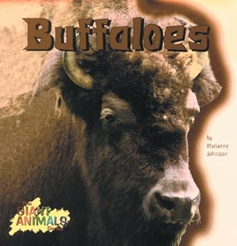 buffaloes 1st edition marianne johnston 0823951472, 978-0823951475